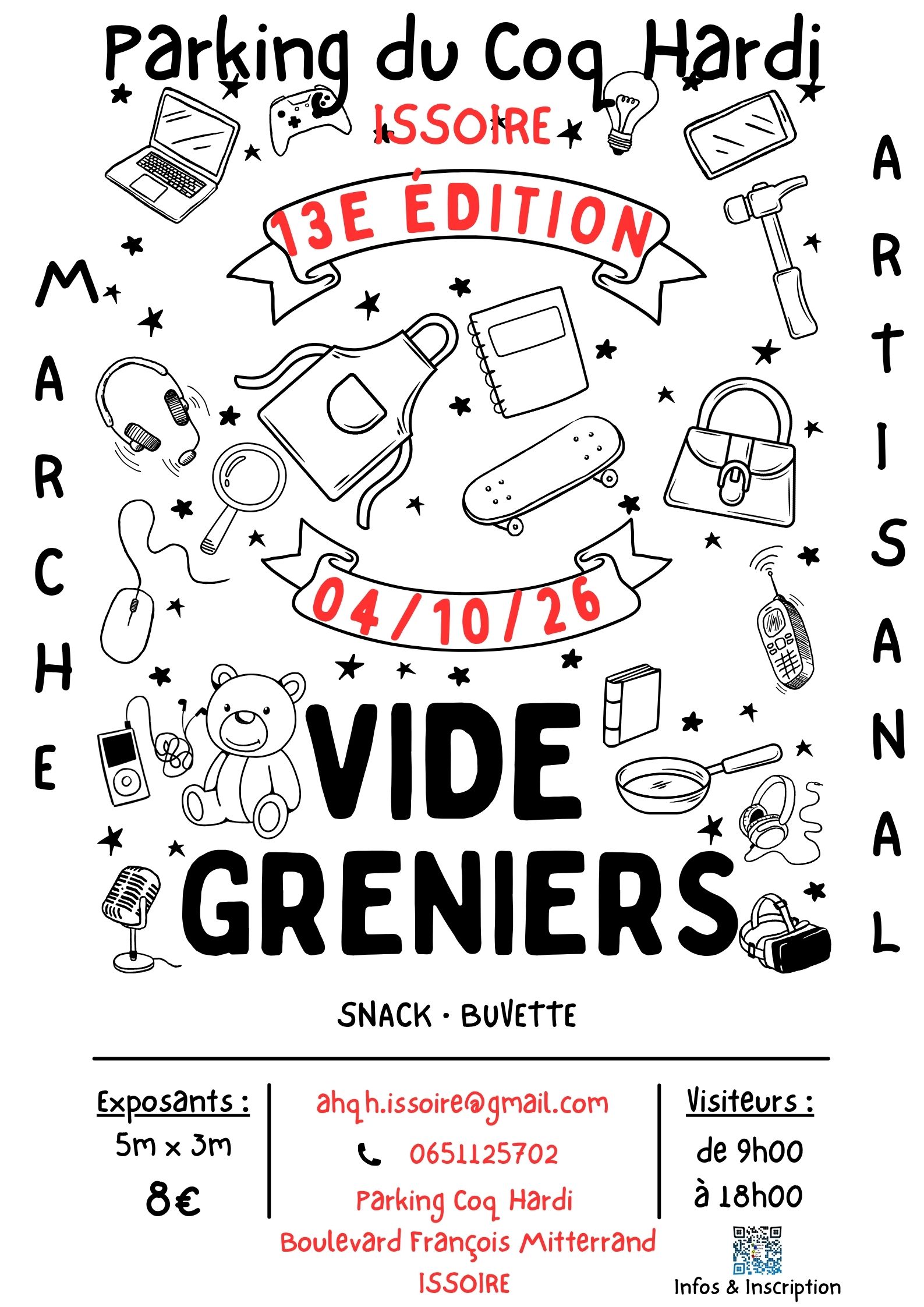 Vide-Greniers Octobre 2026